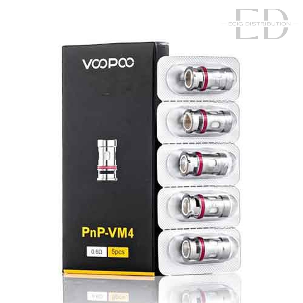 Voopoo PNP VM4 Coil 5Pcs/Pack - 0.6 Ohm 