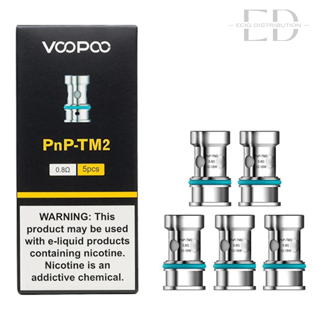 Voopoo PNP TM2 Coil 5Pcs/Pack - 0.8 Ohm 