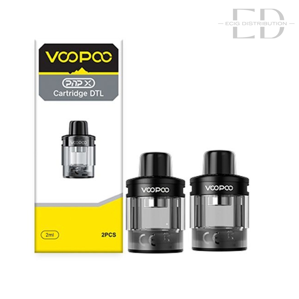 Voopoo PNP X DTL Refillable Pod 2Pcs/Pack - Gray 