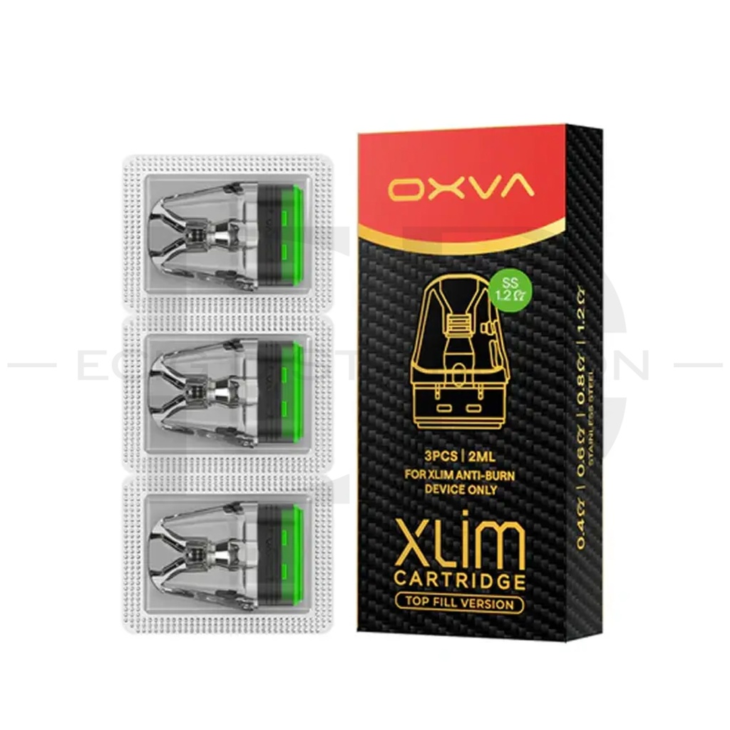 Oxva Xlim Top Fill Refillable Pod 3Pcs/Pack - 1.2 Ohm XL 