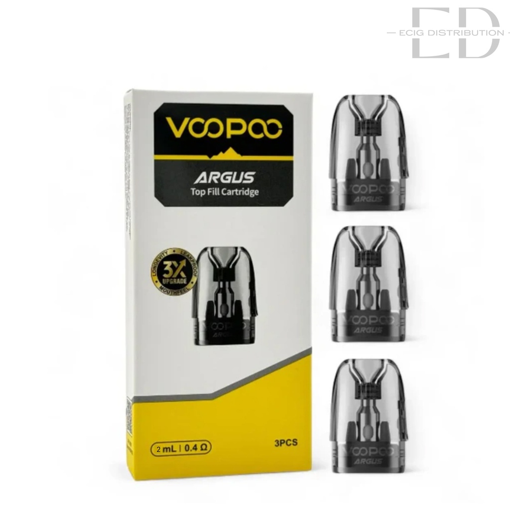 Voopoo Argus Top Fill Refillable Pod 3Pcs/Pack - 0.4 Ohm