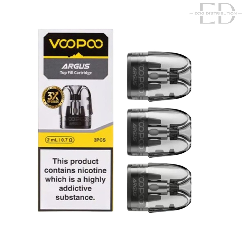 Voopoo Argus Top Fill V2 Refillable Pod 3Pcs/Pack - 0.7 Ohm  