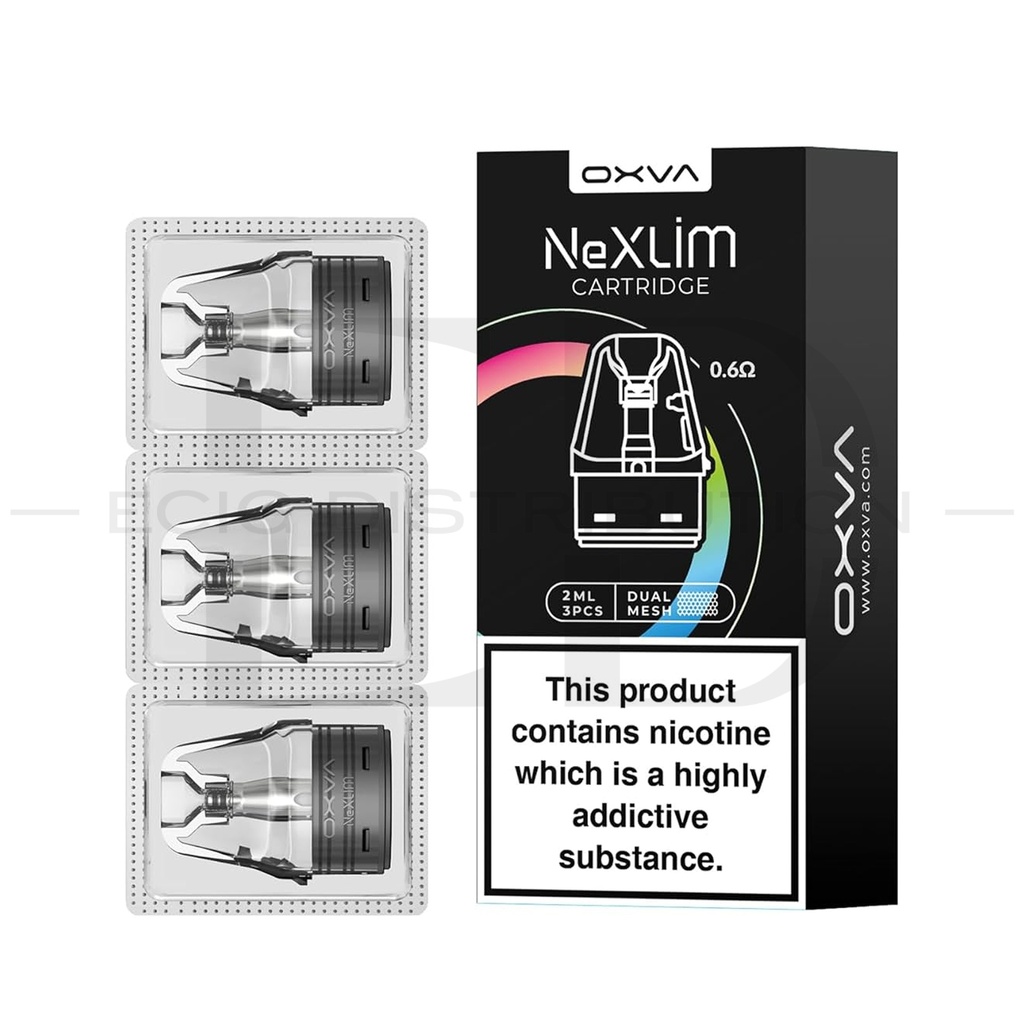 Oxva Nexlim Refillable Pod 3Pcs/Pack - 0.6 Ohm 