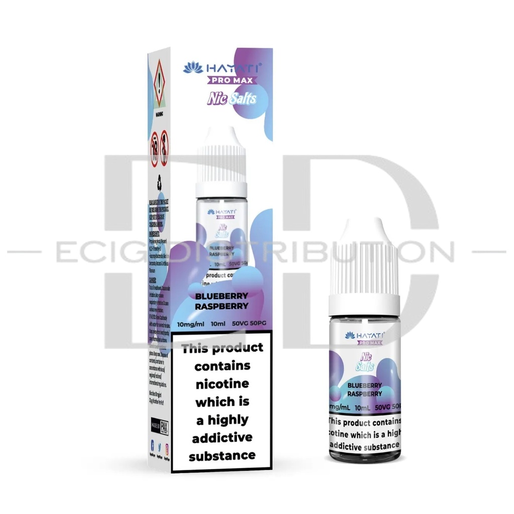 Hayati Nic Salts - Blueberry Raspberry 10MG