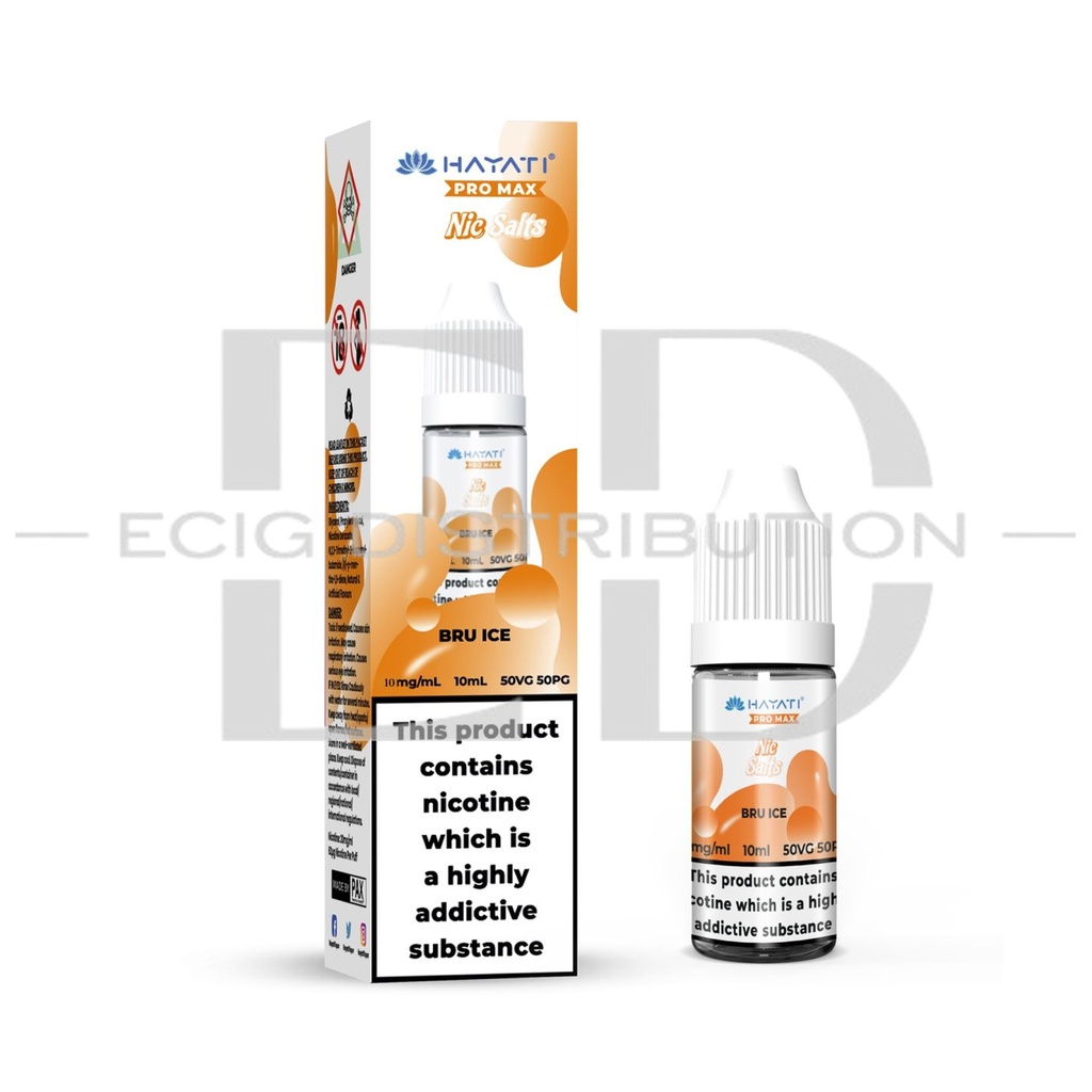 Hayati Nic Salts - Bru Ice 10MG