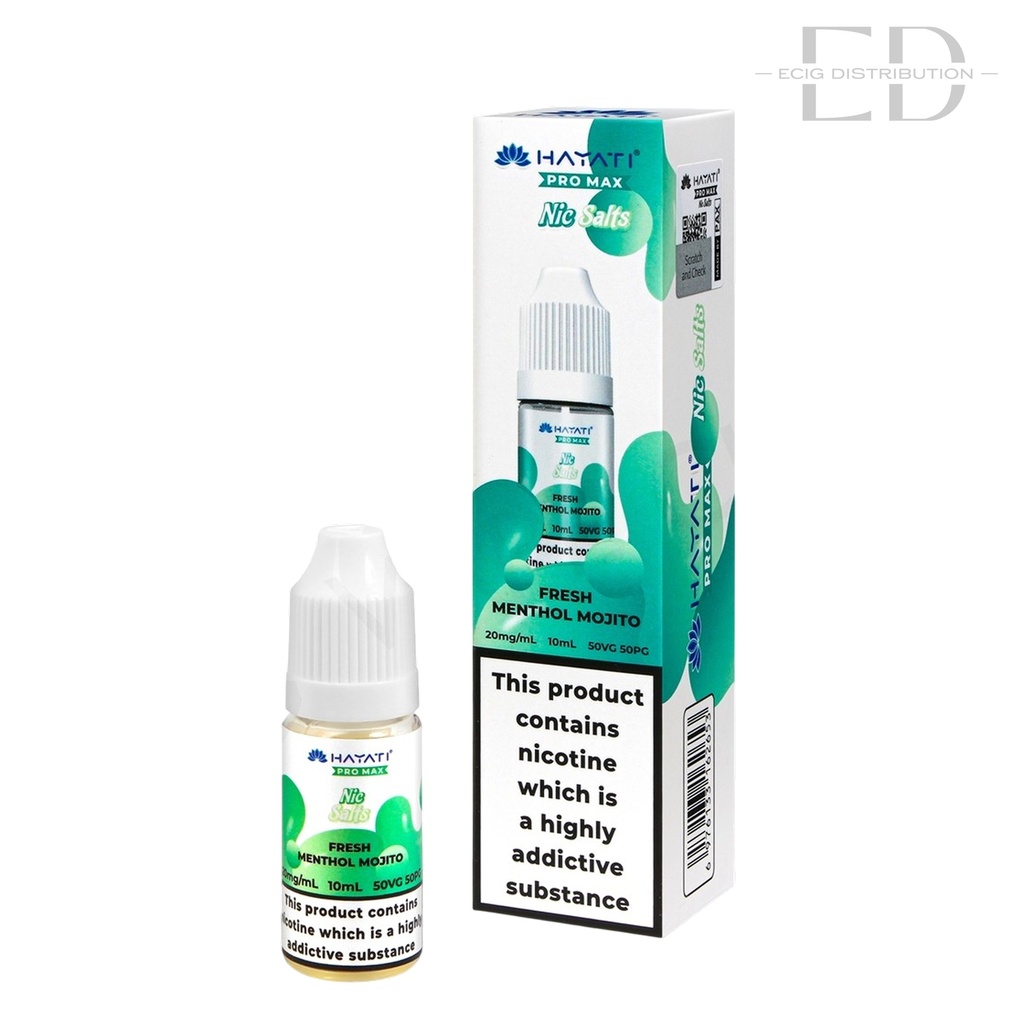 Hayati Nic Salts - Fresh Menthol Mojito 20MG