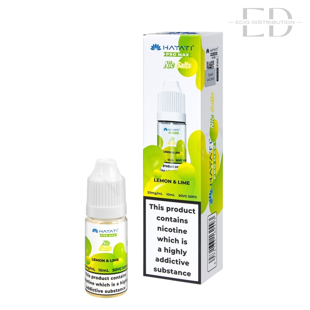 Hayati Nic Salts - Lemon & Lime 20MG