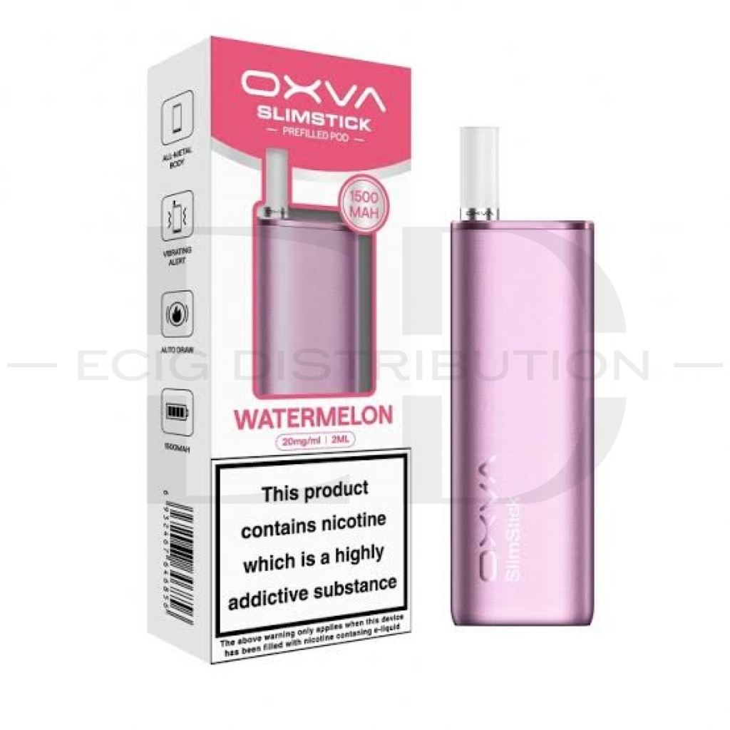 Oxva SlimStick Pod Kit - Watermelon 20MG 