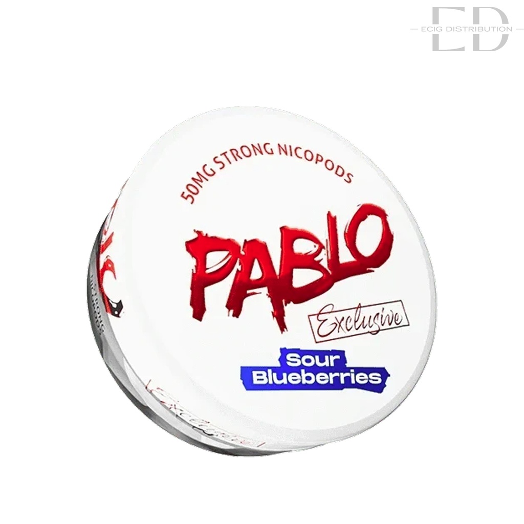 Pablo Nicotine Pouches - Sour Blueberries 50MG