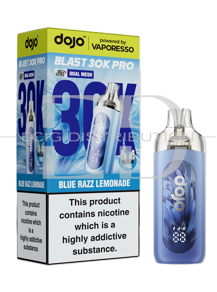 Vaporesso Dojo Blast 30K Pro Pod Kit - Blue Razz Lemonade 20MG 