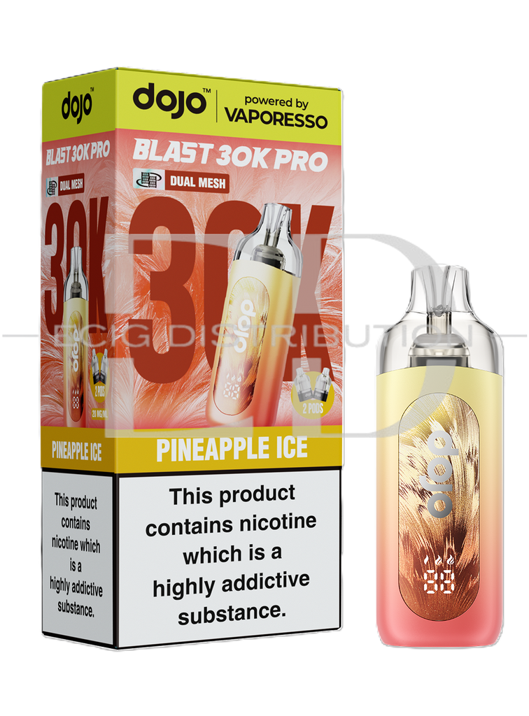 Vaporesso Dojo Blast 30K Pro Pod Kit - Pineapple Ice 20MG 