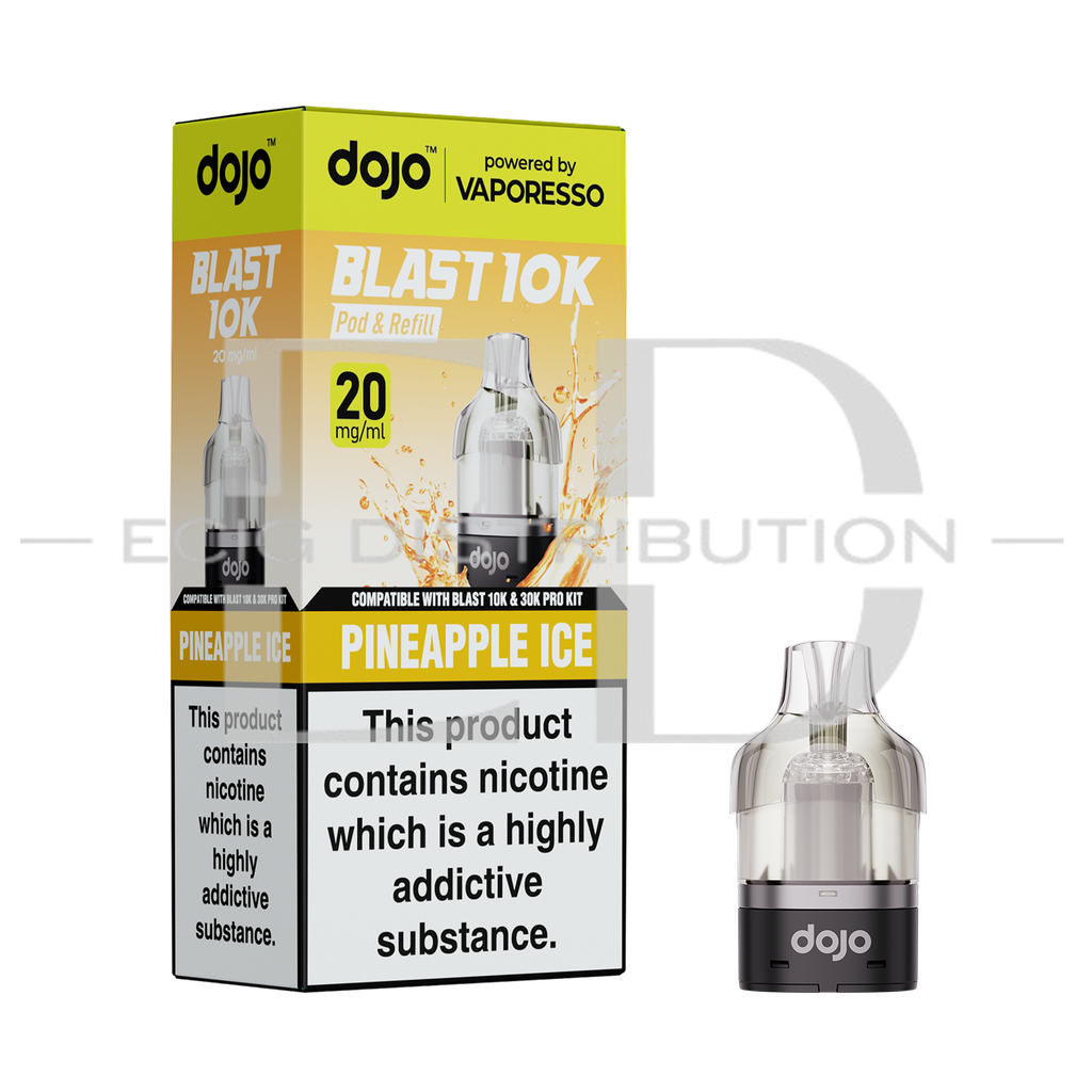 Vaporesso Dojo Blast 30K Pro Refillable Pod - Pineapple Ice 20MG 