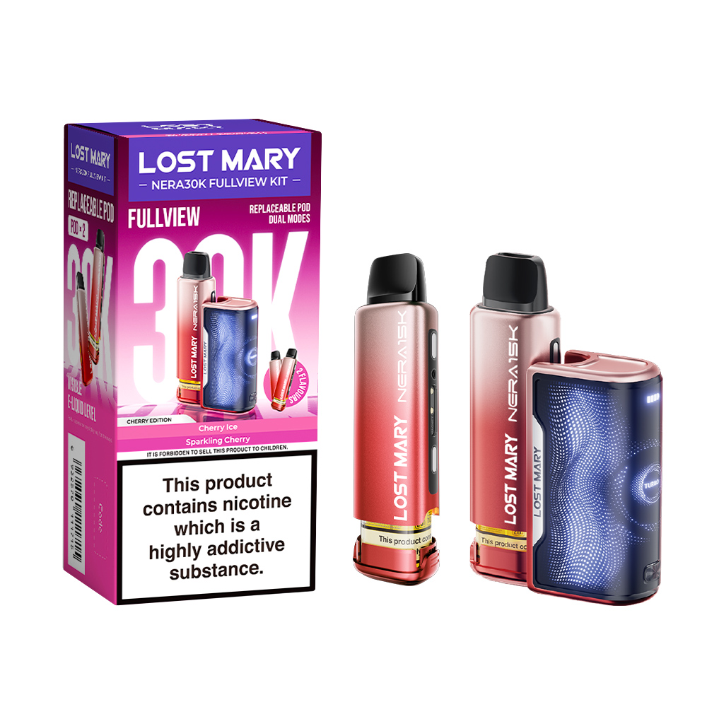 Lost Mary Nera 30K Full View Kit - Cherry Edition