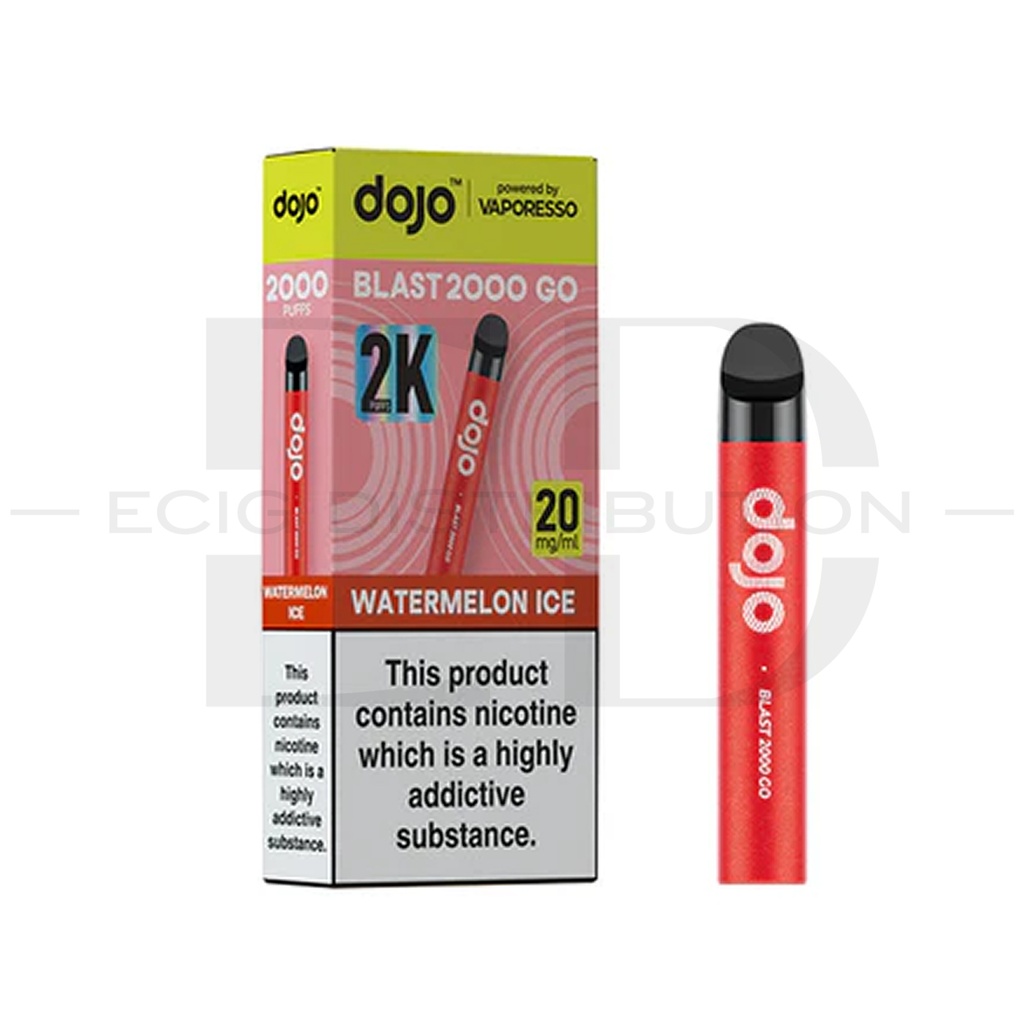 Vaporesso Dojo Blast 2000 Go Pod Kit - Watermelon Ice 20MG 
