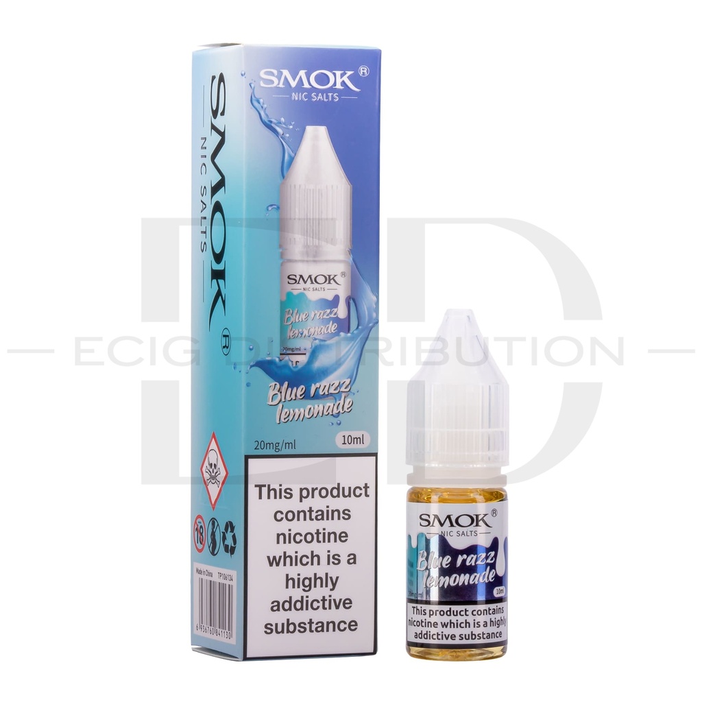 Smok Nic Salts - Blue Razz Lemonade 20MG 