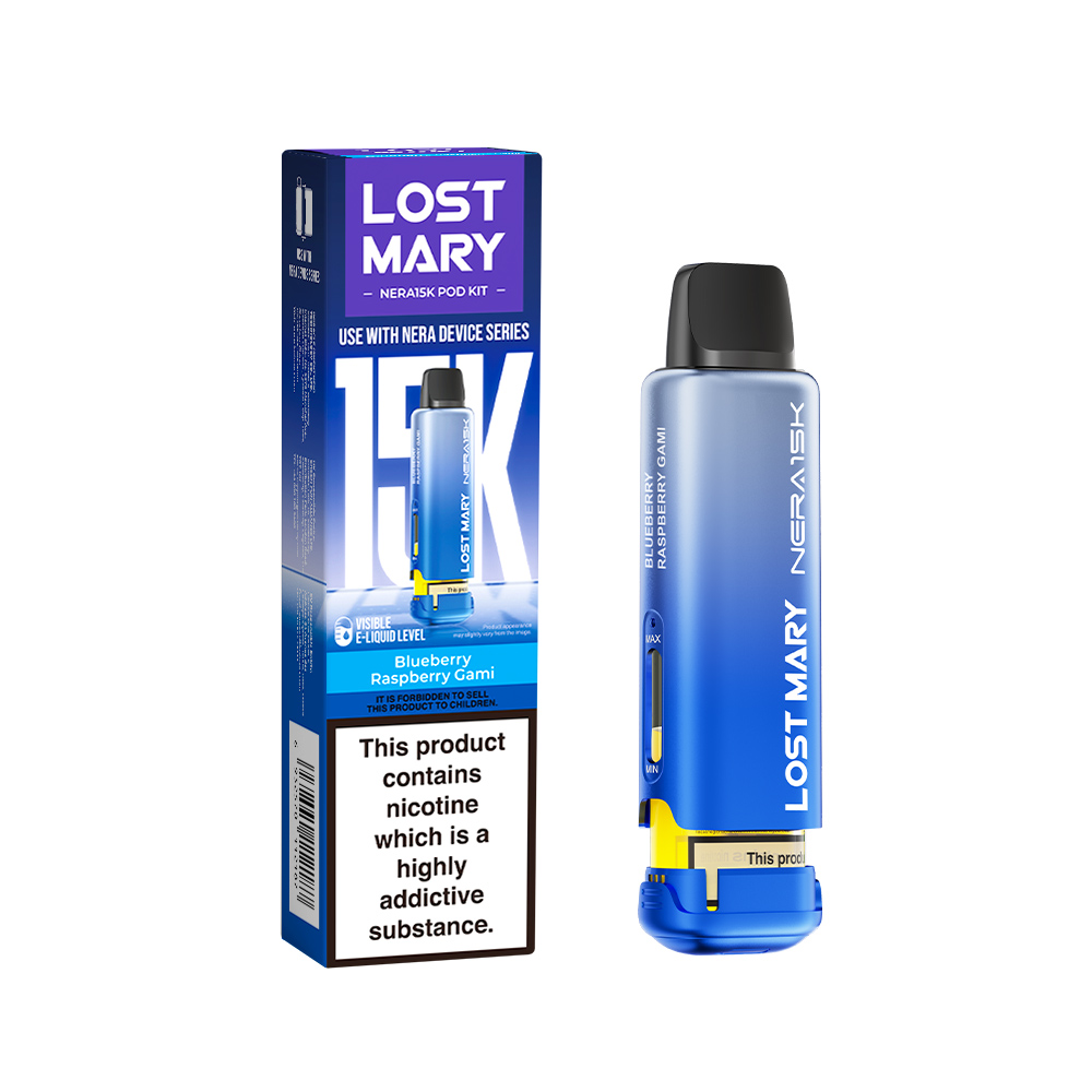 Lost Mary Nera15K Refillable Pod - Blueberry Raspberry Gami