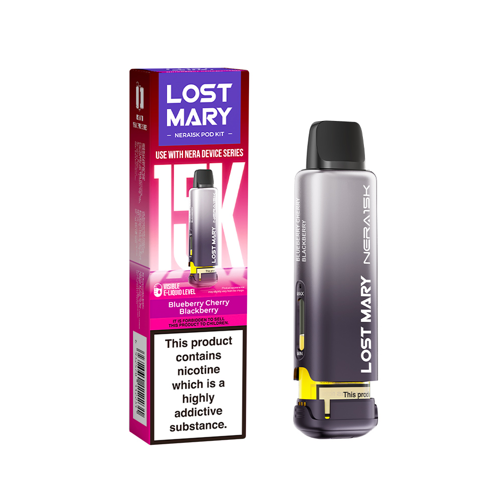 Lost Mary Nera15K Refillable Pod - Blueberry Cherry Blackberry