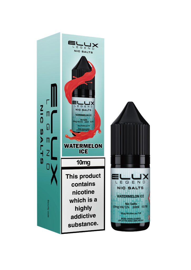 Elux Nic Salts - Watermelon Ice 10MG