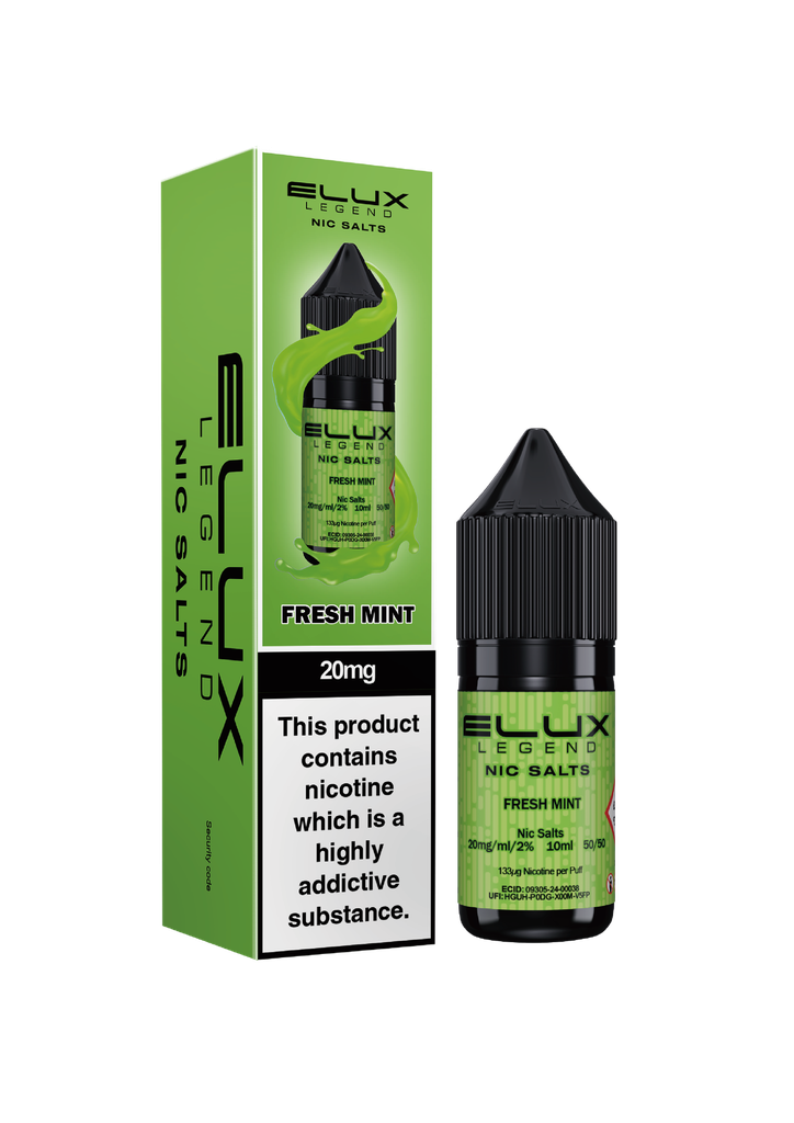 Elux Nic Salts - Fresh Mint 20MG