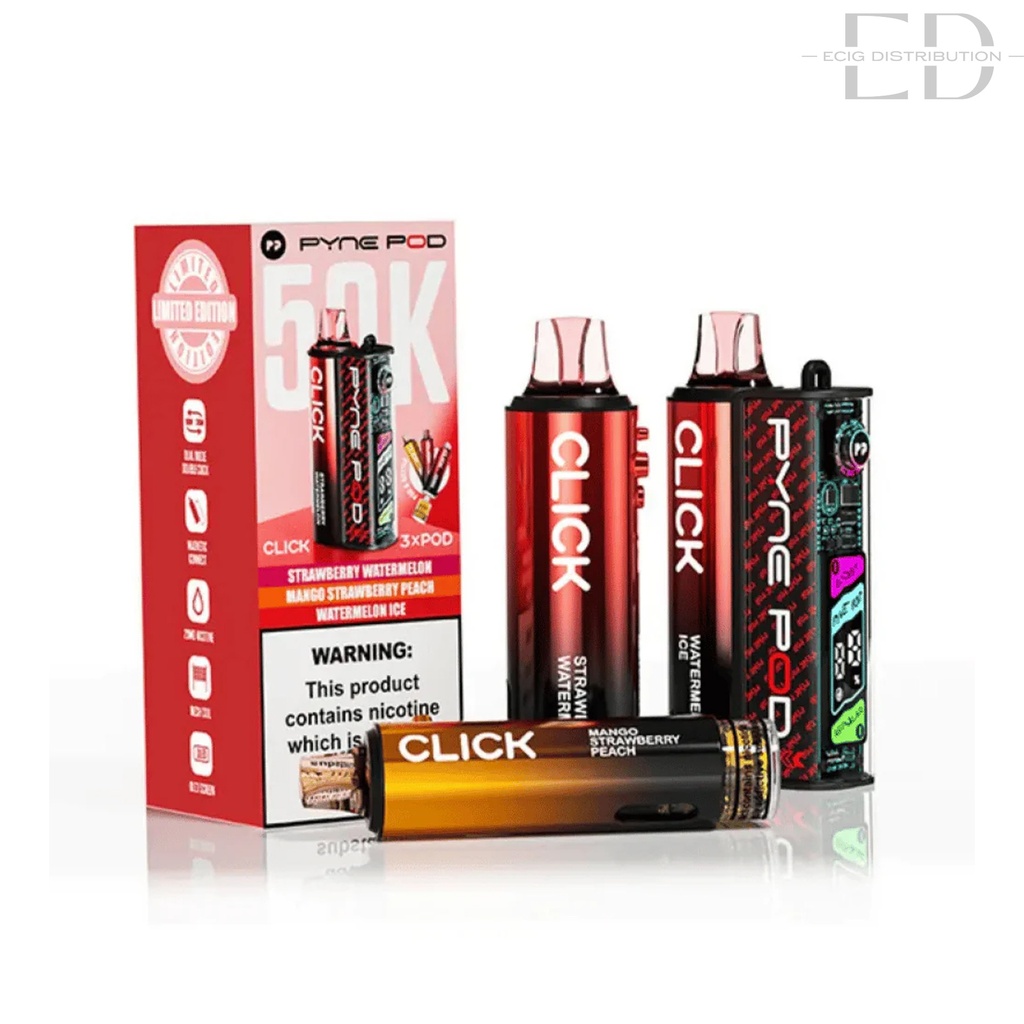 Pyne Pod Click 50K Starter Kit - Red Edition