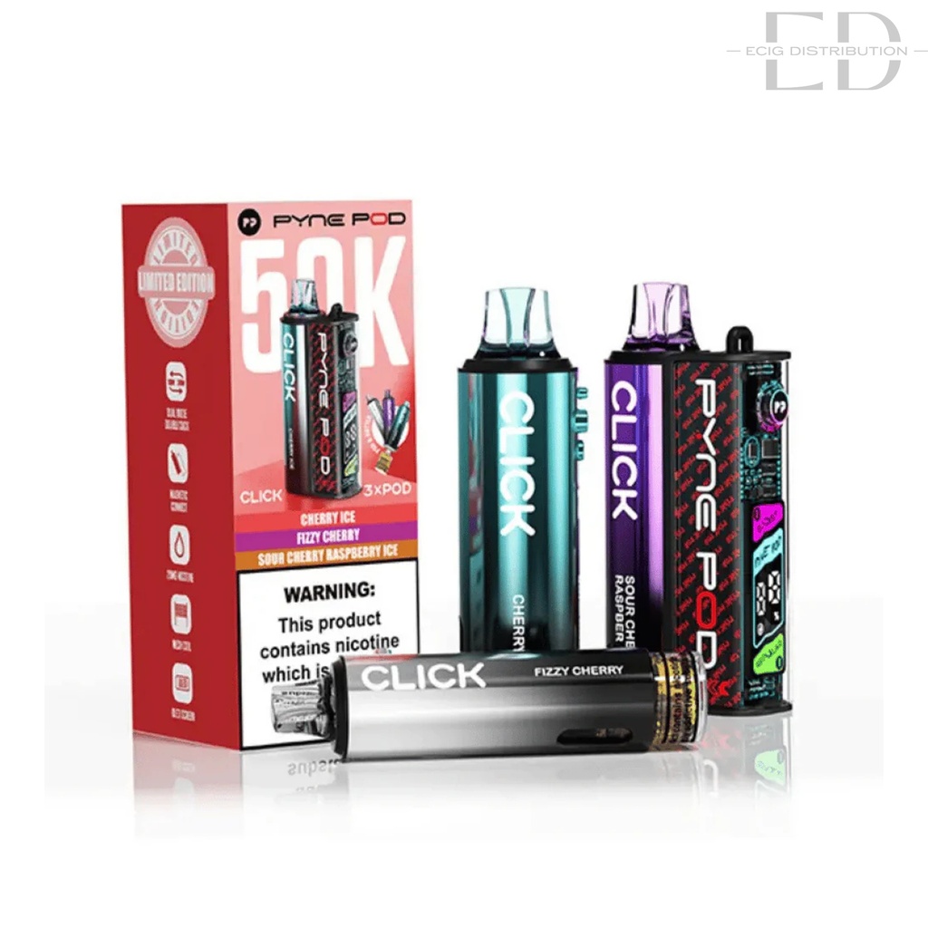 Pyne Pod Click 50K Starter Kit - Cherry Edition