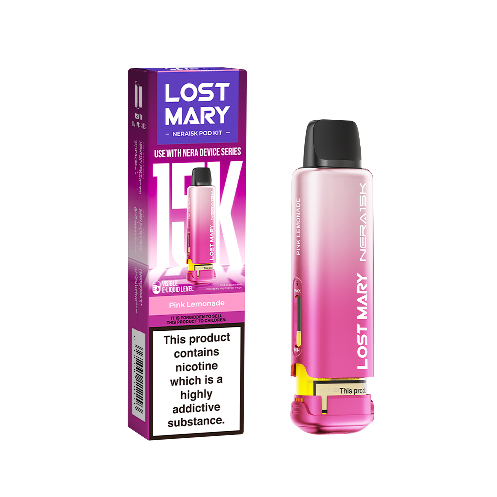 Lost Mary Nera15K Refillable Pod - Pink Lemonade