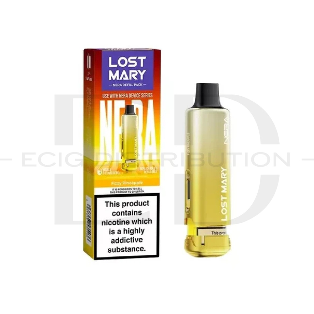 Lost Mary Nera 15K Refillable Pod - Fizzy Pineapple 