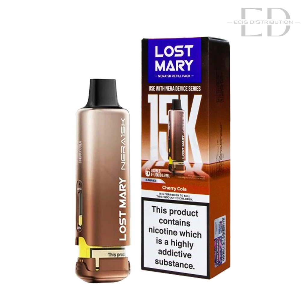Lost Mary Nera15K Refillable Pod - Cherry Cola 