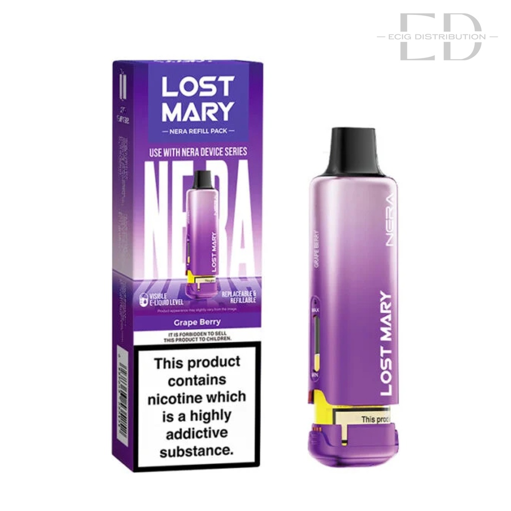 Lost Mary Nera15K Refillable Pod - Grape Berry 