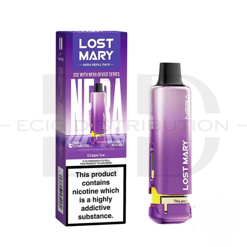 Lost Mary Nera 15K Refillable Pod - Grape Ice 