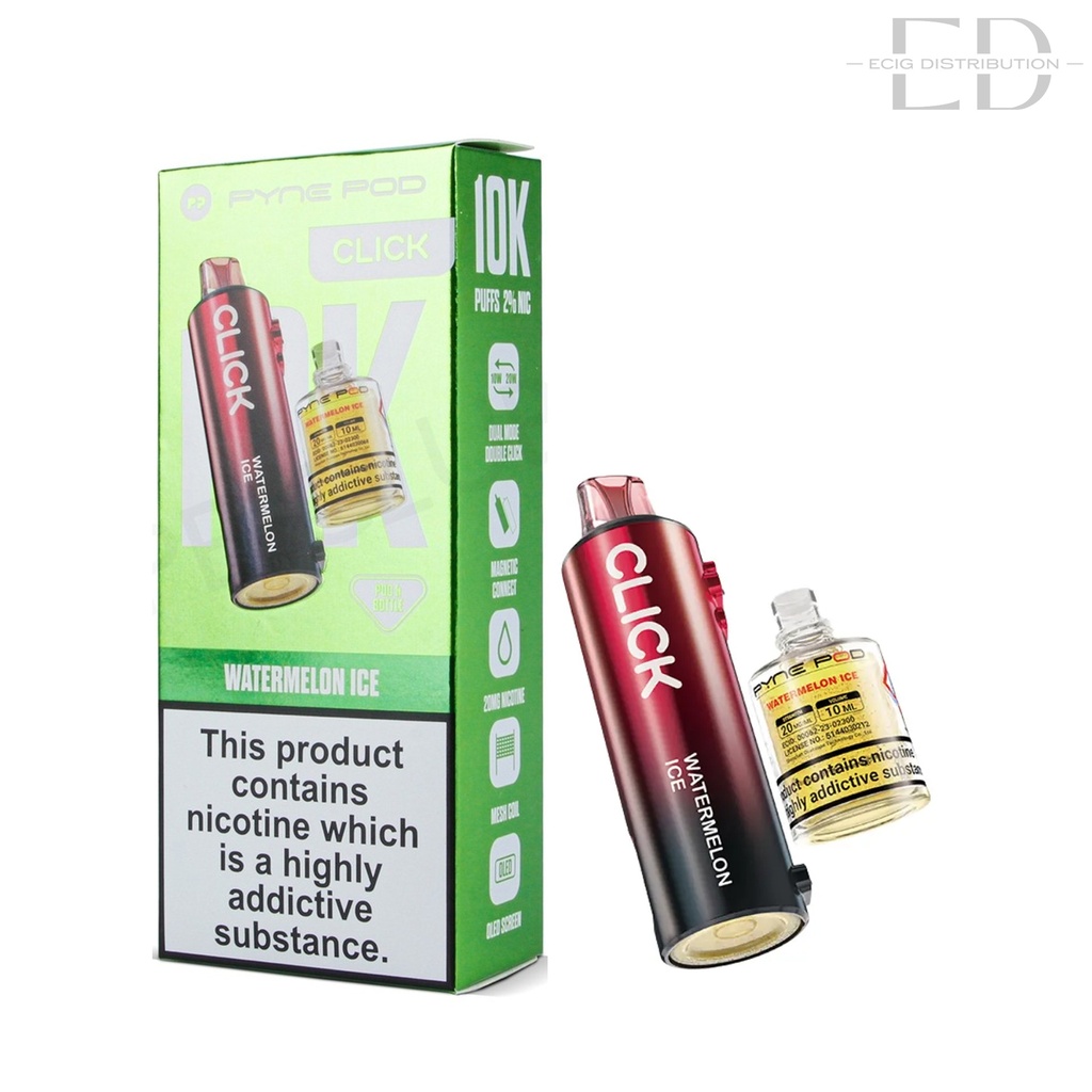Pyne Pod Click 10K Refillable Pod - Watermelon Ice