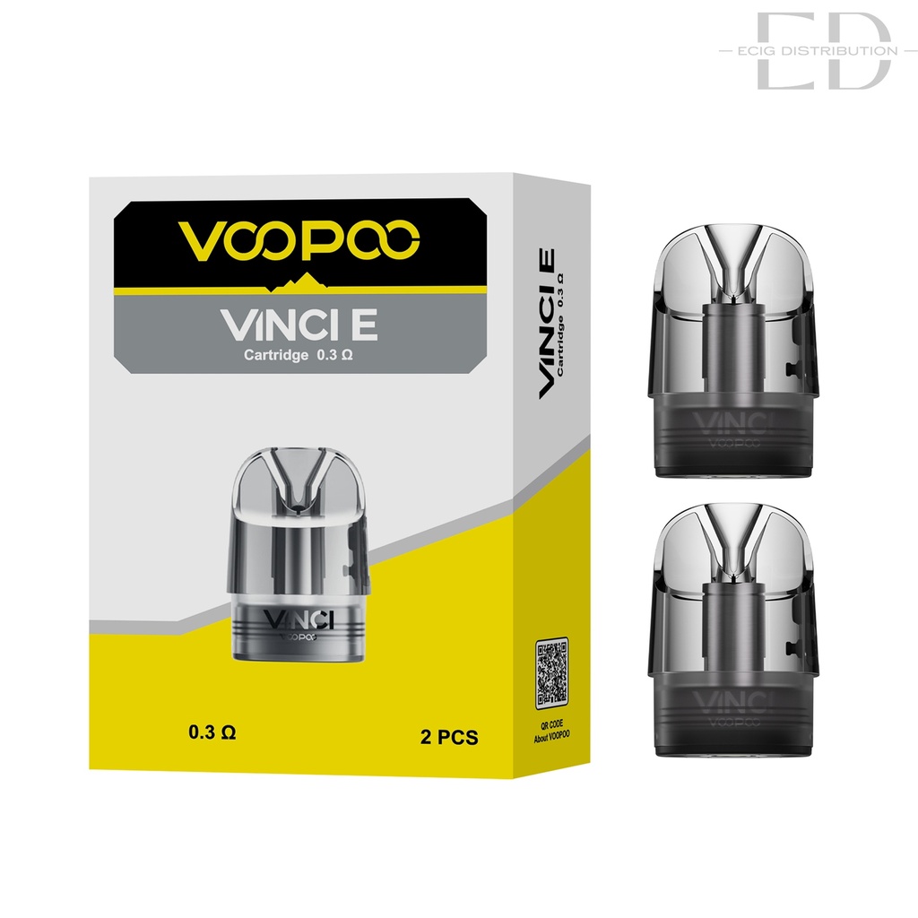 Voopoo Vinci E Refillable Pod 2Pcs/Pack - 0.3 Ohm XL 
