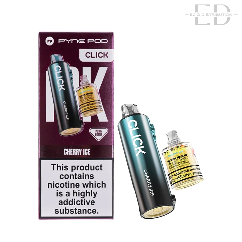 Pyne Pod Click 10K Refillable Pod - Cherry Ice