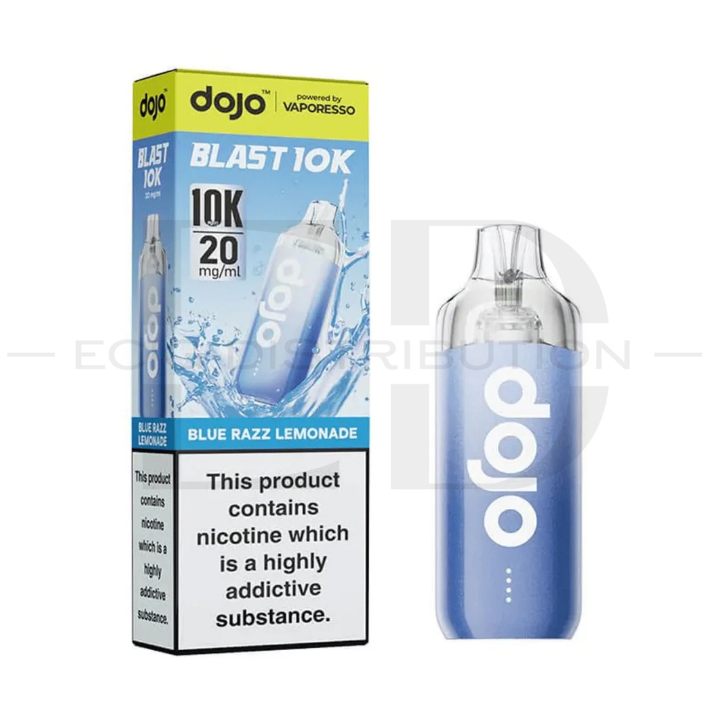 Vaporesso Dojo Blast 10K Pod Kit - Blue Razz Lemonade 20MG 