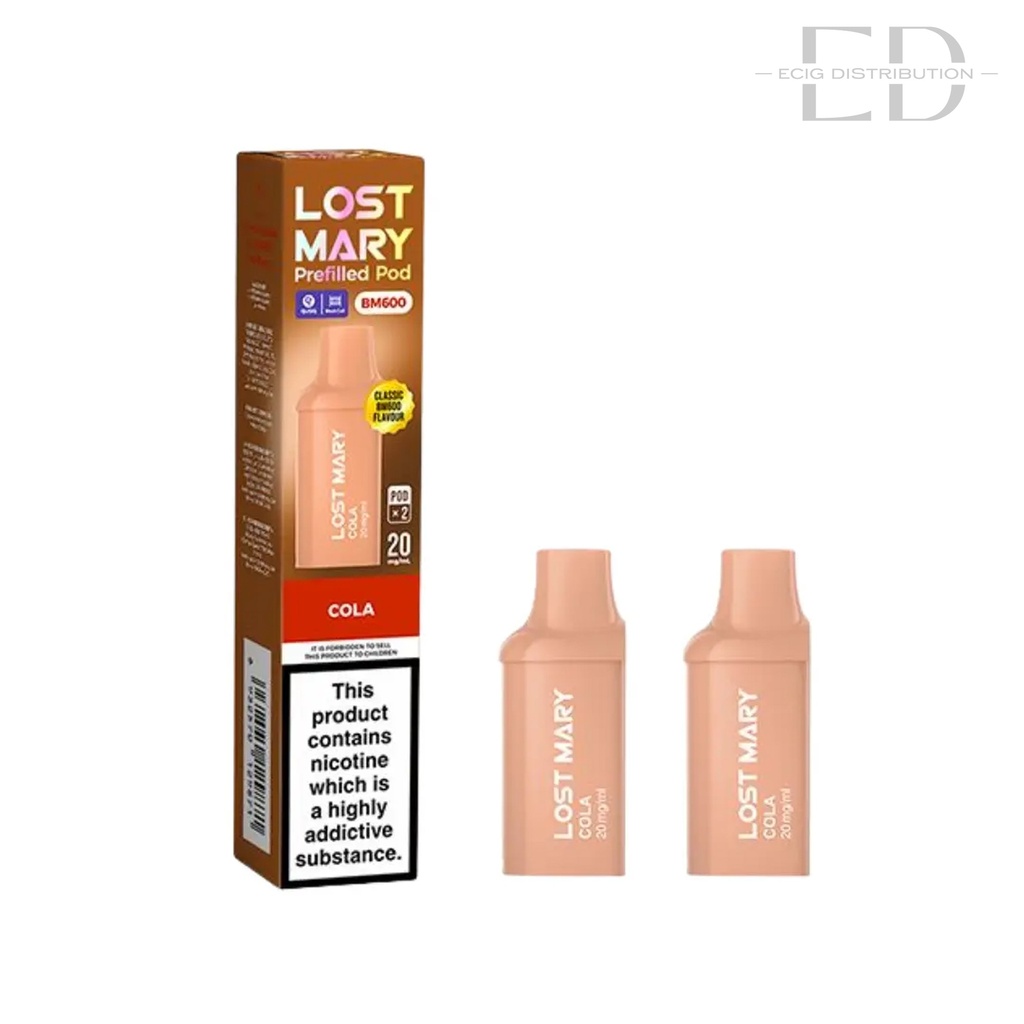Lost Mary BM600 Refillable Pod 2Pcs/Pack - Cola