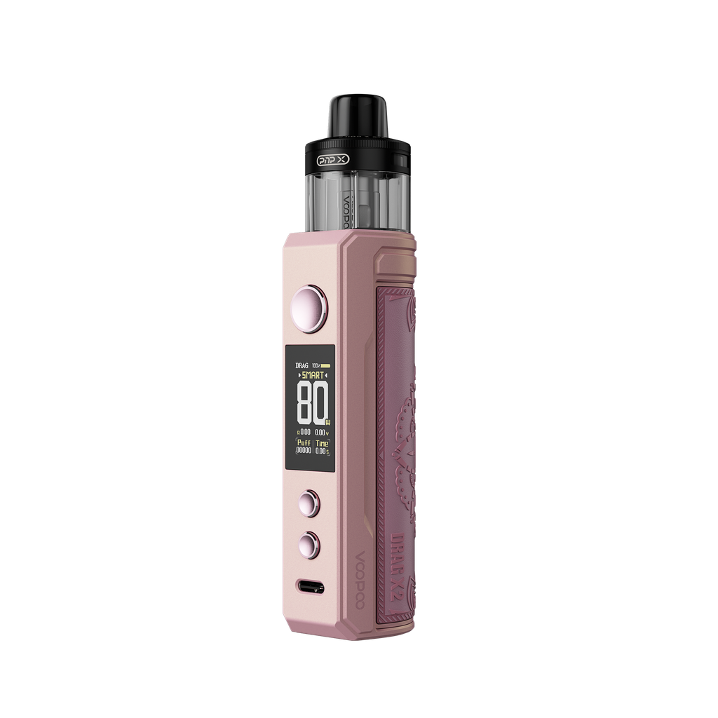 Voopoo Drag X2 Pod Kit - Glow Pink 