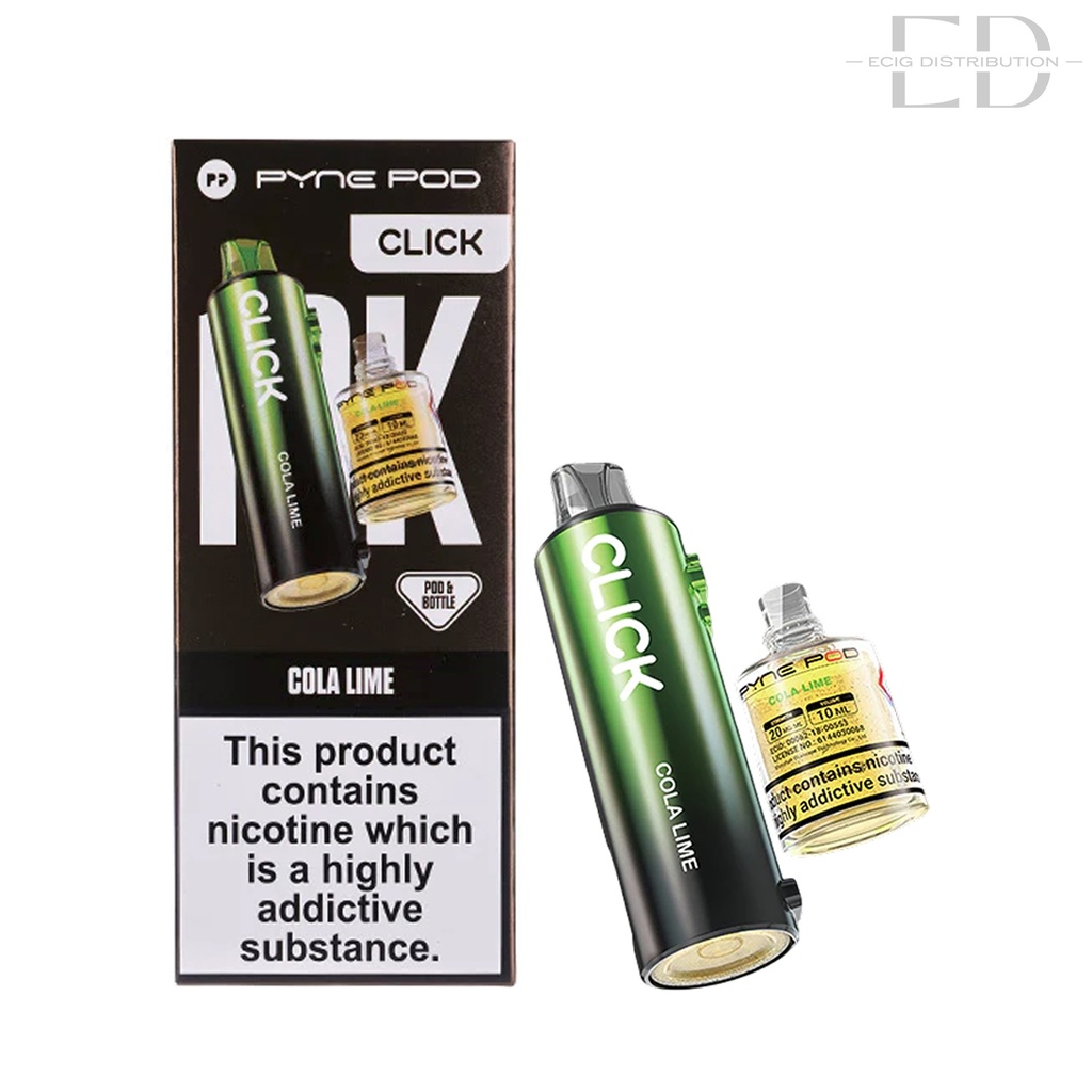 Pyne Pod Click 10K Refillable Pod - Cola Lime