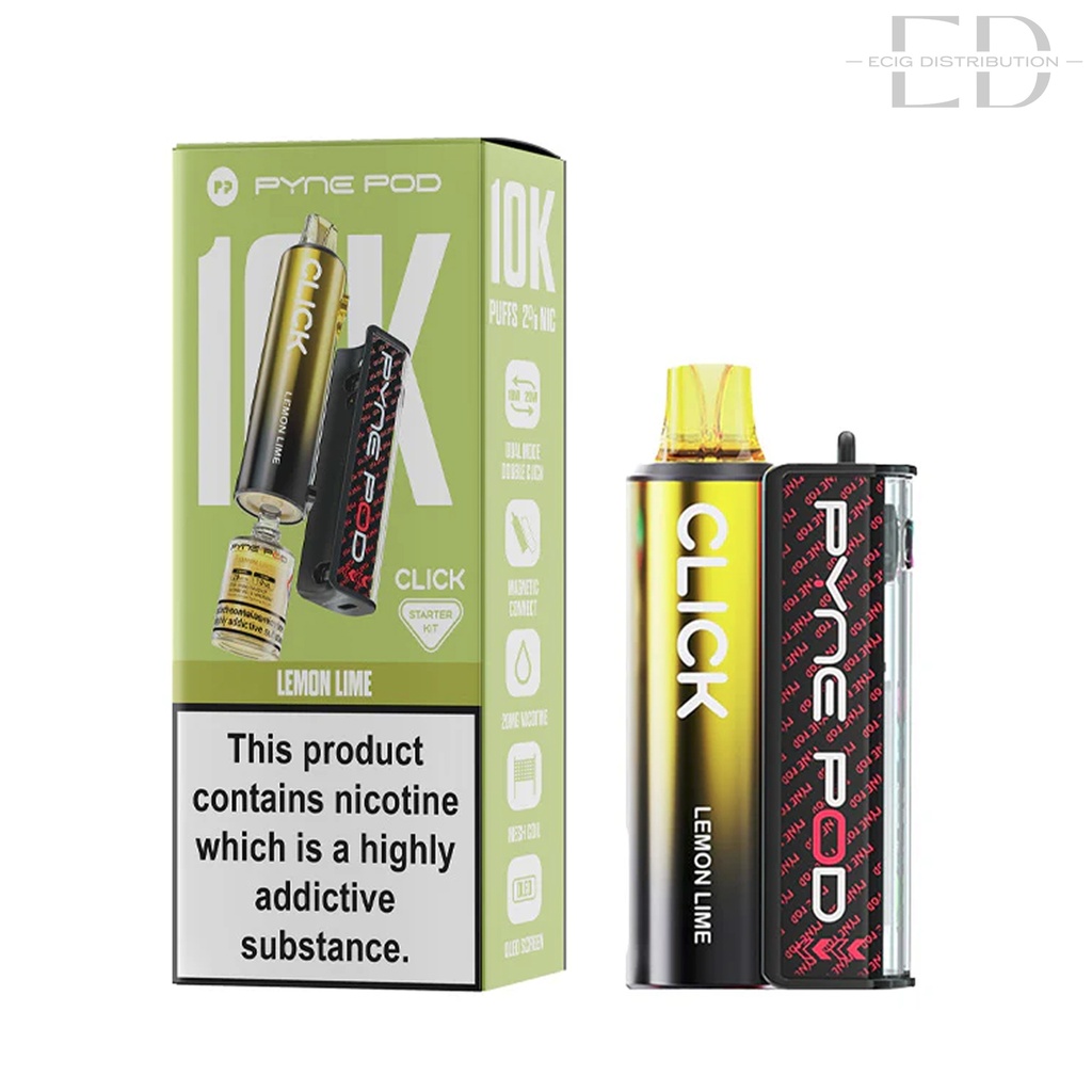 Pyne Pod Click 10K Starter Kit - Lemon Lime