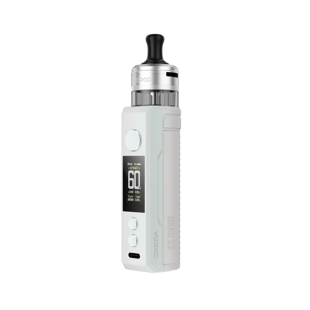Voopoo Drag S2 Pod Kit - Pearl White