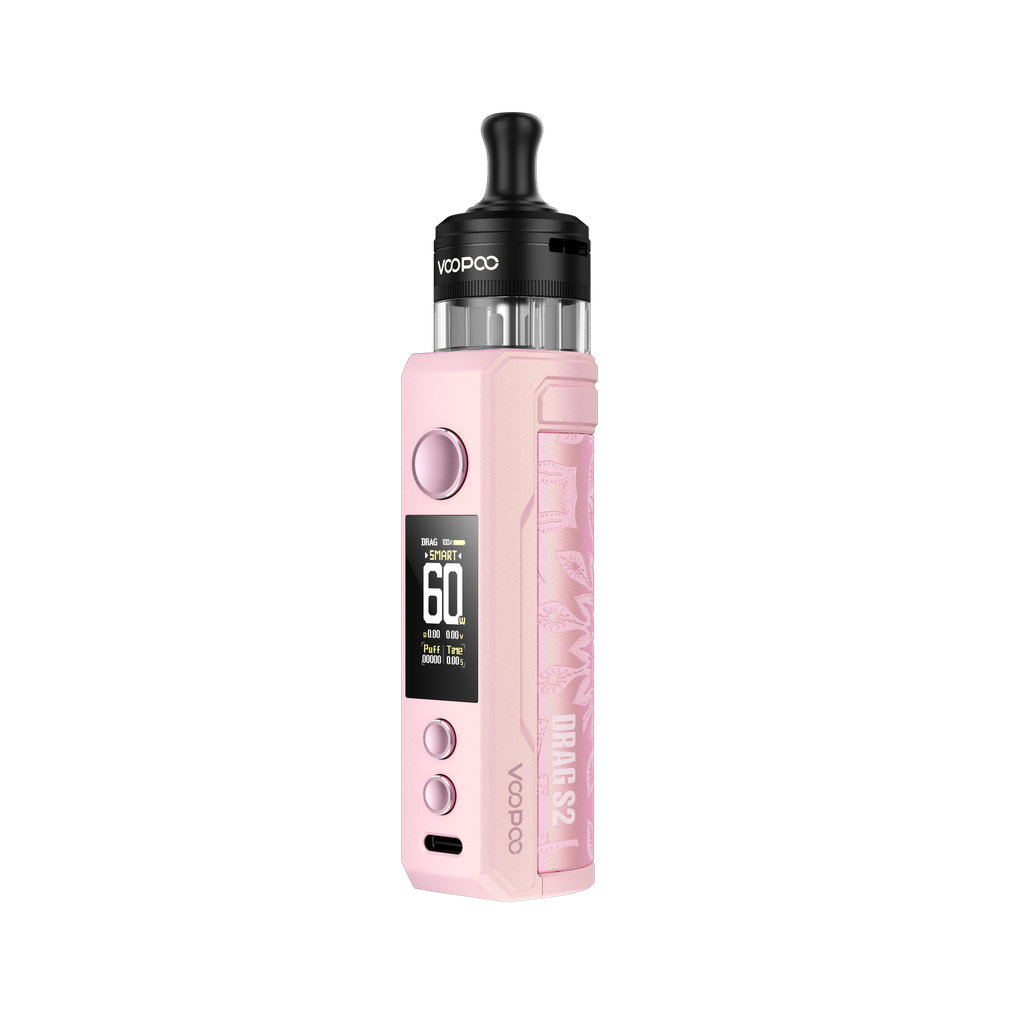 Voopoo Drag S2 Pod Kit - Glow Pink