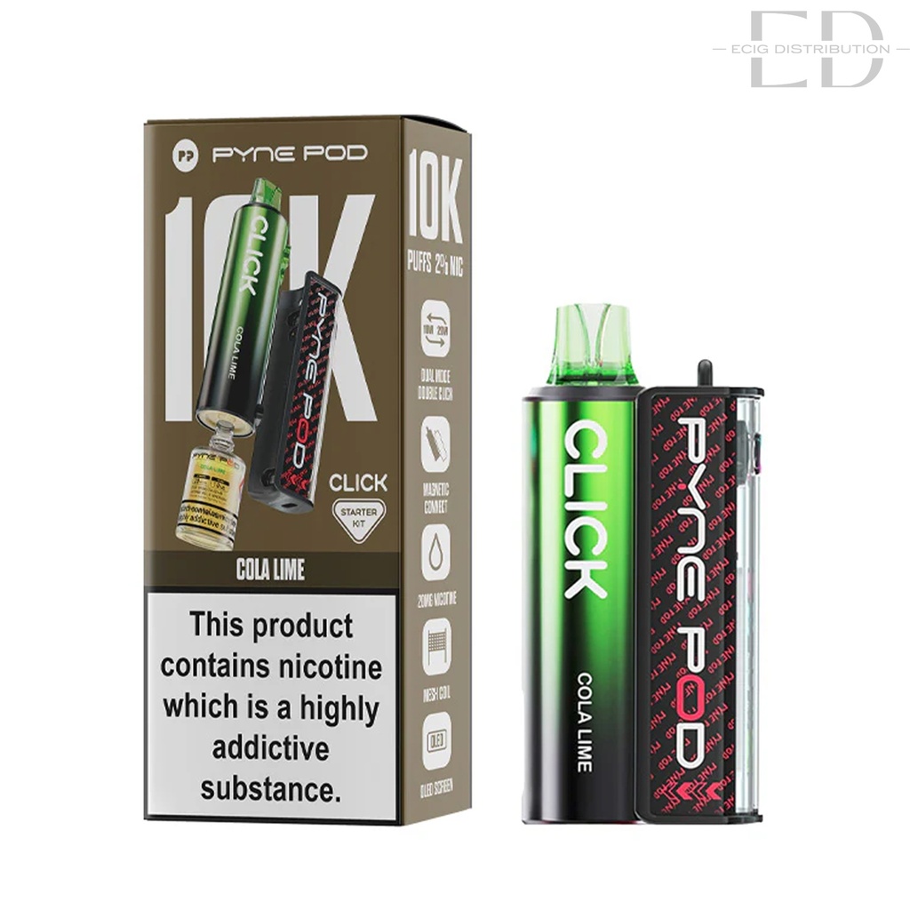 Pyne Pod Click 10K Starter Kit - Cola Lime