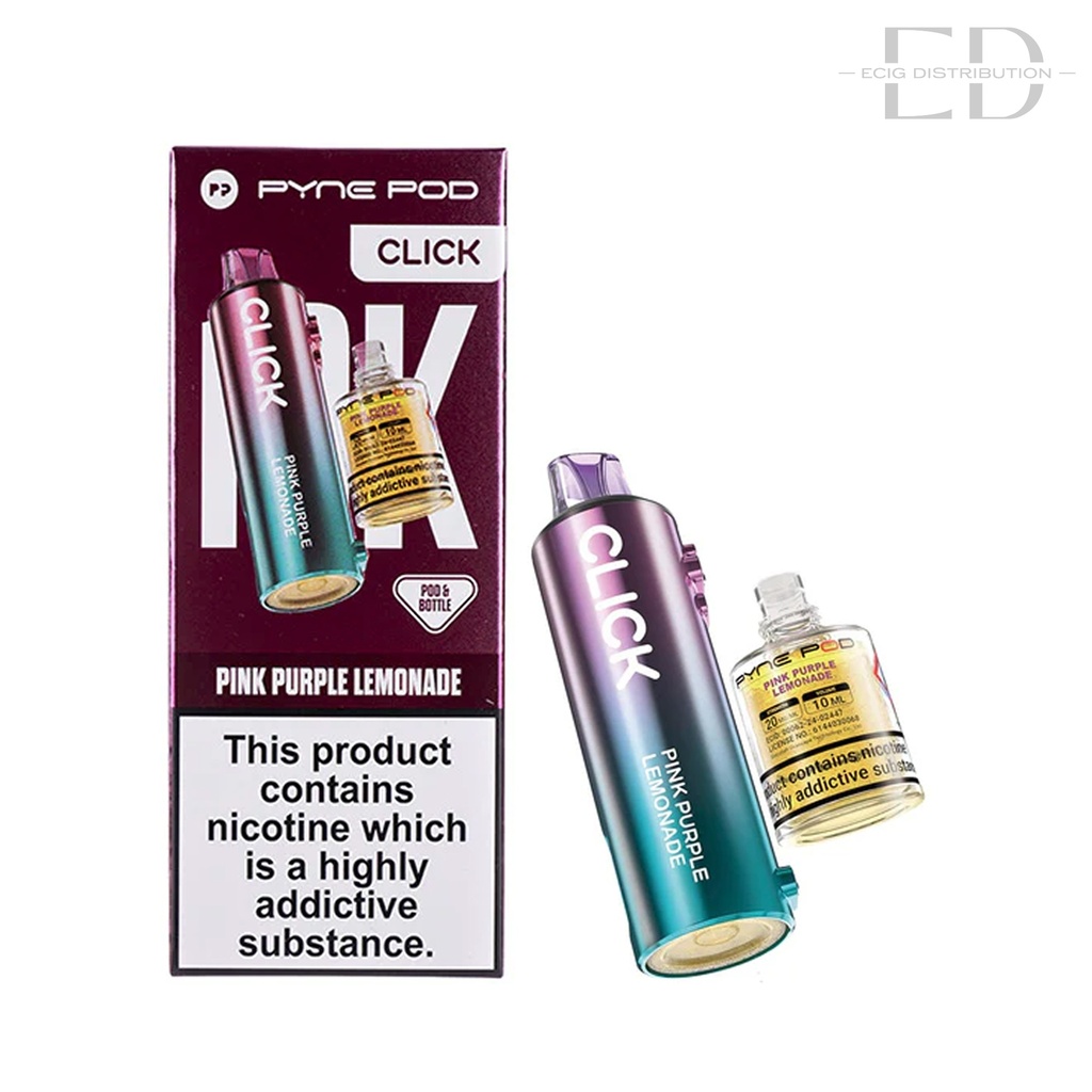 Pyne Pod Click 10K Refillable Pod - Pink Purple Lemonade