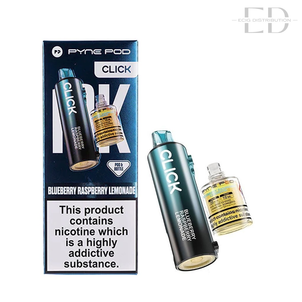 Pyne Pod Click 10K Refillable Pod - Blueberry Raspberry Lemonade
