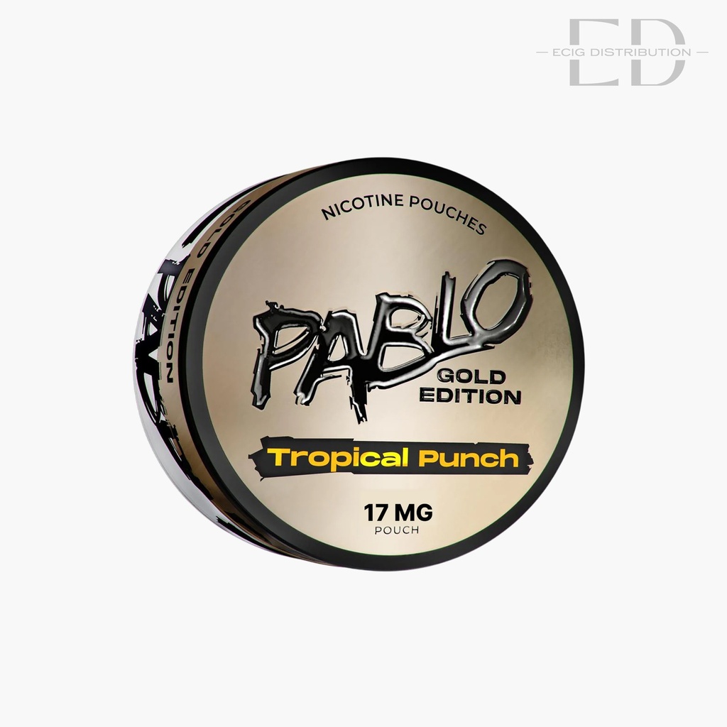 Pablo Nicotine Pouches Gold Edition - Tropical Punch 17MG 