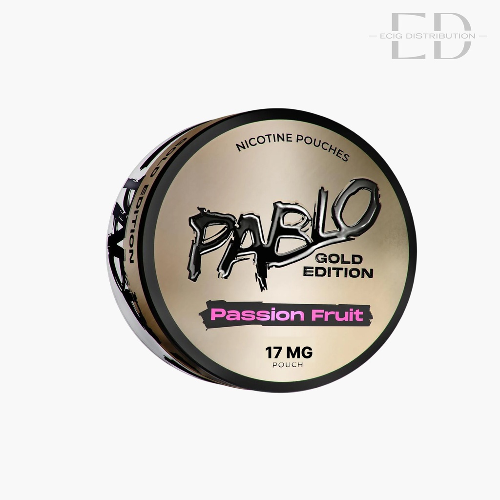 Pablo Nicotine Pouches Gold Edition - Passionfruit 17MG 