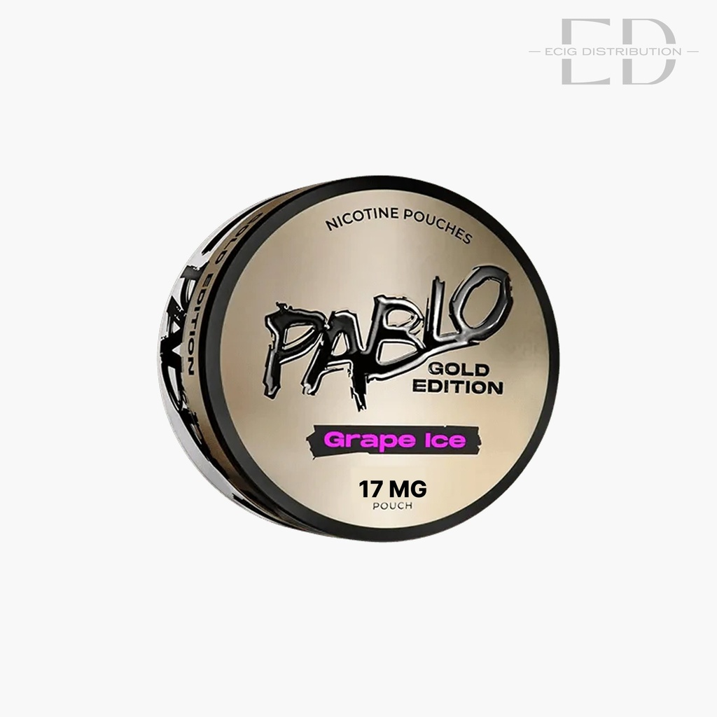 Pablo Nicotine Pouches Gold Edition - Grape Ice 17MG 
