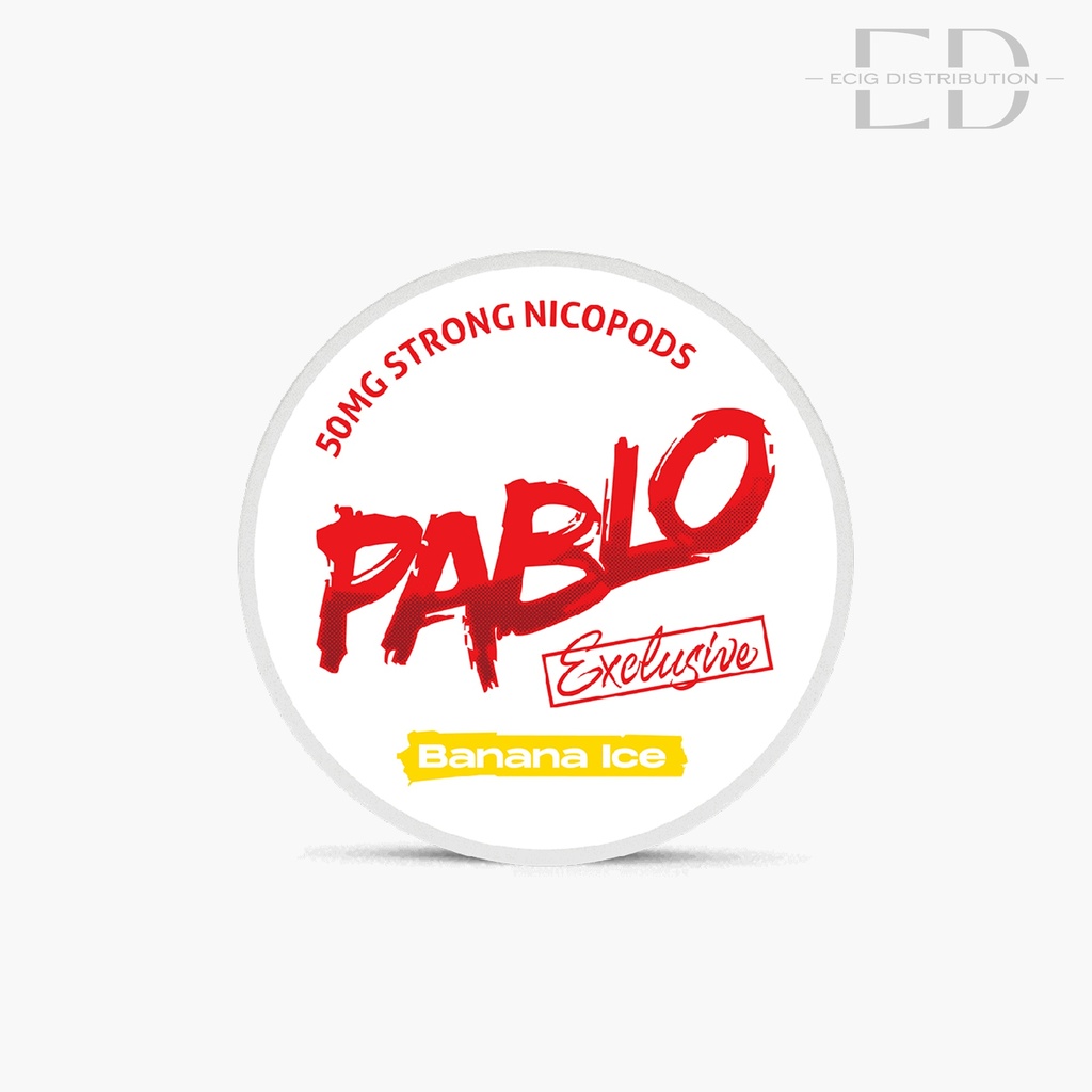 Pablo Nicotine Pouches - Banana Ice 50MG 
