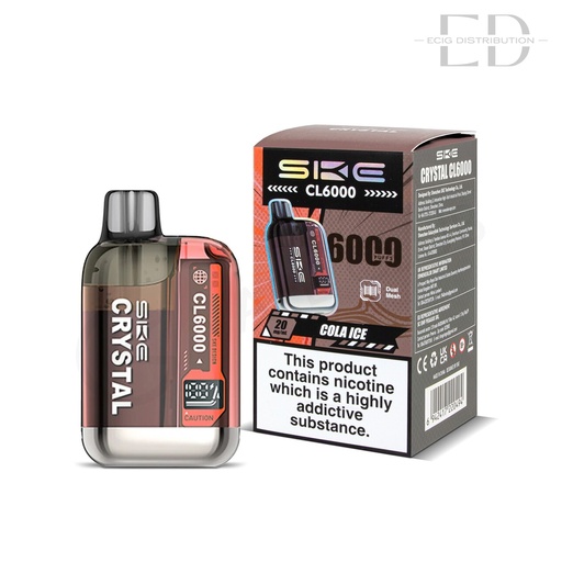 [SKECCLPK-CI] SKE Crystal CL6000 Pod Kit - Cola Ice 