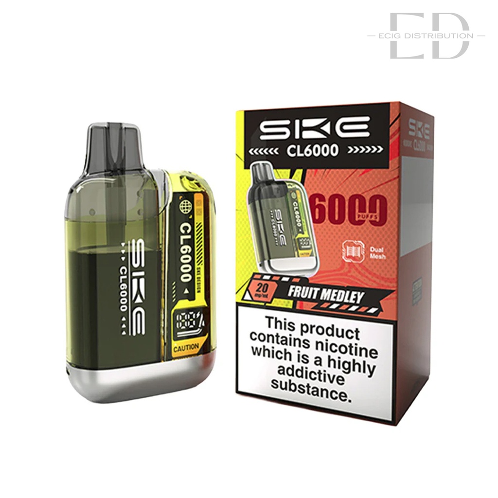 SKE Crystal CL6000 Pod Kit - Fruit Medly 