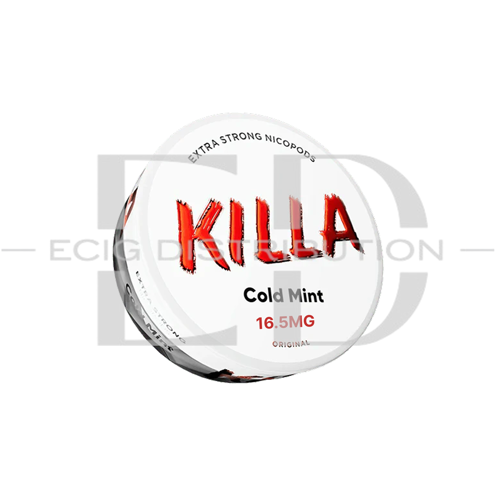 Killa Nicotine Pouches - Cold Mint 16.5MG